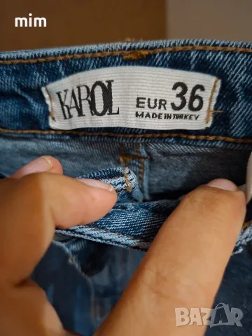 Дънки Карол Karol Памучни, снимка 8 - Дънки - 56350566