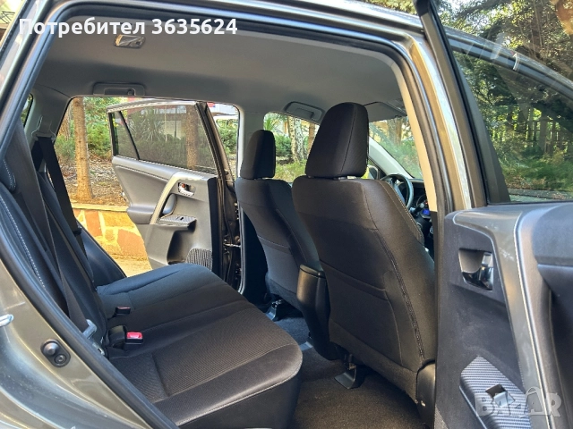 Toyota Rav4 2, 2 D-4D, 4X4, 189 600км, ПЪЛНА СЕРВИЗНА ИСТОРИЯ, снимка 7 - Автомобили и джипове - 52125649