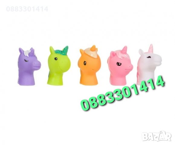 Кукли за пръсти Театър за бебе Еднорог , снимка 2 - Образователни игри - 33951763