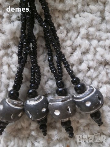  Традиционен африкански гердан-комбинация от пясъчна мъниста, снимка 12 - Колиета, медальони, синджири - 31062167