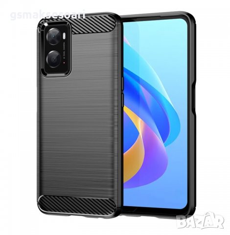 Realme 9i - Удароустойчив Кейс Гръб CARBON, снимка 1
