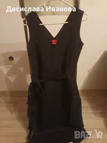 Дамска ленена рокля Esprit S, снимка 2 - Рокли - 56156536