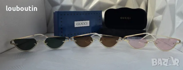 GUCCI 1:1 дамски слънчеви очила 3 цвята, снимка 16 - Слънчеви и диоптрични очила - 48030118