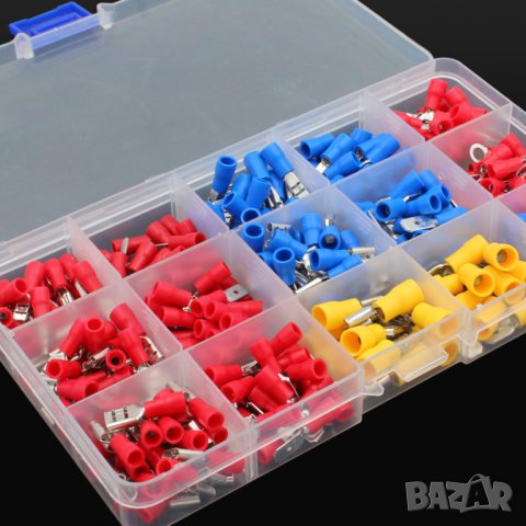 Бакелитни конектори 280 бр. в кутия, снимка 2 - Други инструменти - 34435188