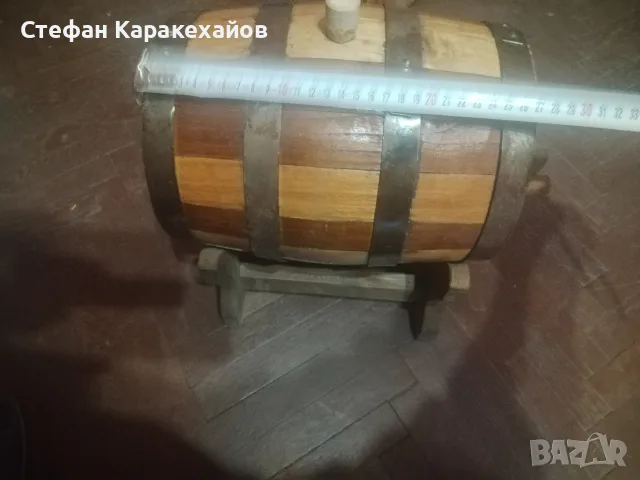 Старо дървено буренце , снимка 7 - Антикварни и старинни предмети - 56077630
