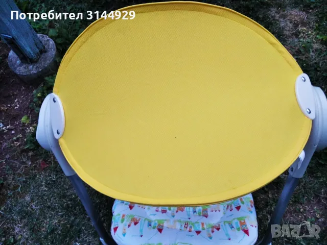  Електрическа бебешка люлка Chicco Polly Swing / Почти НОВА, снимка 2 - Детски люлки - 56012191