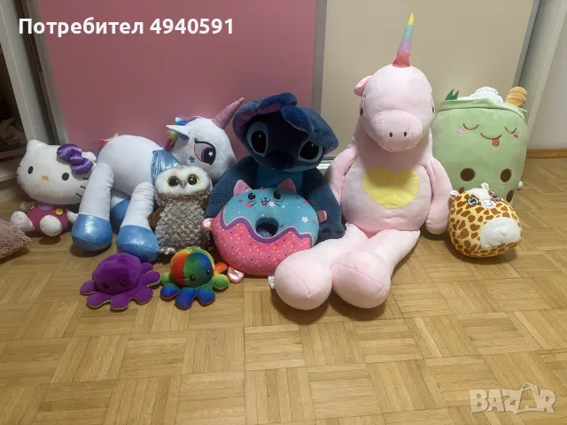 Детски плюшени играчки на различни цени