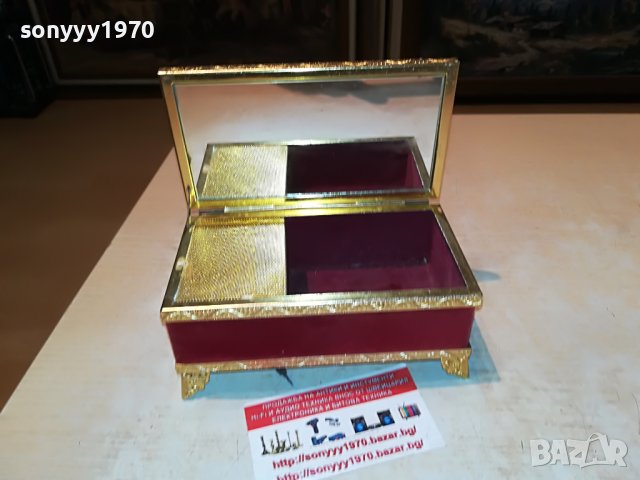 МУЗИКАЛНА КУТИЯ-ЗЛАТО/ПЛЮШ-ВНОС АНГЛИЯ 2205222109