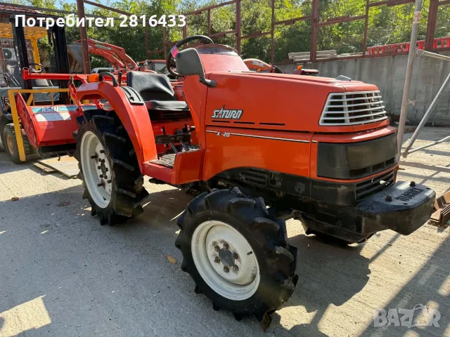 Трактор KUBOTA X20 4x4, снимка 2 - Селскостопанска техника - 56179910