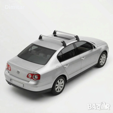 VW Passat B6 и B7 Багажник за покрив (напречни греди, релси, рейлинг), снимка 3 - Аксесоари и консумативи - 53873892