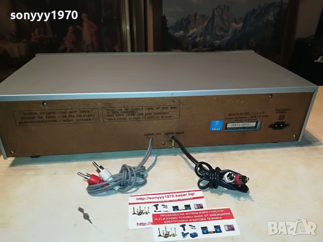 🛑AKAI CS-F110 DECK MADE IN JAPAN 1310221430🛑, снимка 12 - Декове - 38318087