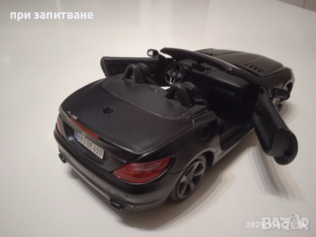 Mercedes CLK GTR 1:26 и Mercedes SLK 1:24, Maisto, Lamborgini Sesto Elemento, Motormax 1:24 , снимка 14 - Колекции - 51686201