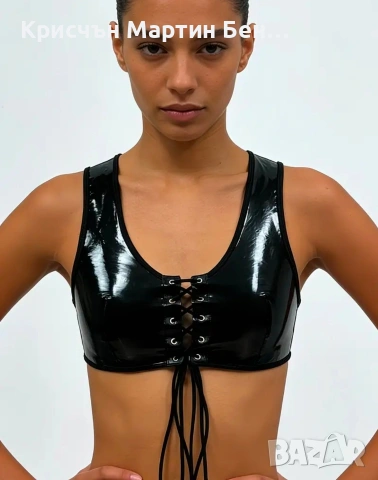 Клин Латекс С детаил цип + Бюстие , снимка 7 - Клинове - 53871068