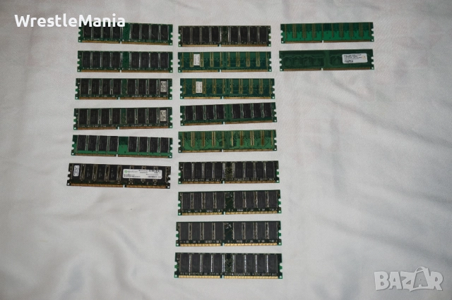 17 DDR RAM ПАМЕТ Тествана и Работеща за Настолен Компютър, снимка 9 - RAM памет - 51956230