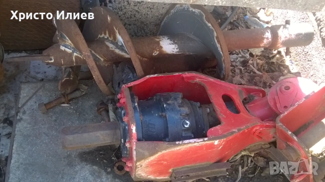 Хидравличен шнек за багер със свредел , снимка 2 - Индустриална техника - 54326482