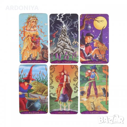 Teen Witch Tarot -  карти Таро, снимка 7 - Други игри - 39225802