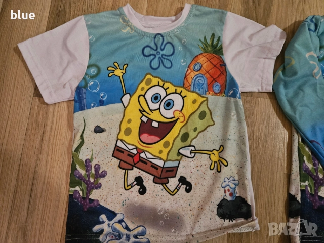 Спондж боб 104 размер, снимка 2 - Детски Блузи и туники - 51790024