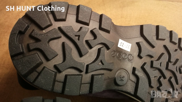 ECCO GORE-TEX размер EUR 34 зимни естествена кожа водонепромокаеми 12-11-S, снимка 10 - Детски боти и ботуши - 53047032