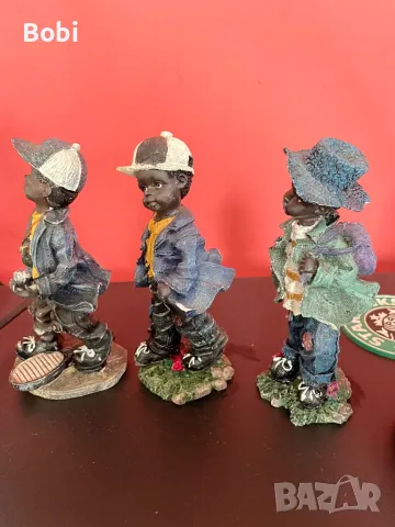 USA фигурки Африканчета , снимка 2 - Декорация за дома - 47319664