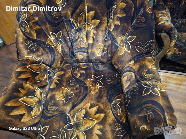 Продавам холна гарнитура, снимка 3 - Дивани и мека мебел - 54069531