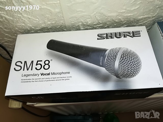 SHURE SM58-КОМПЛЕКТ МИКРОФОН 2906221228, снимка 2 - Микрофони - 37234942