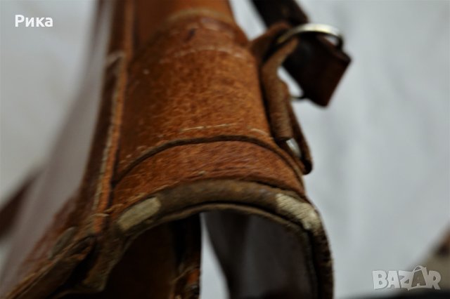 Стара кожена чанта СБХ, снимка 7 - Антикварни и старинни предмети - 38170795