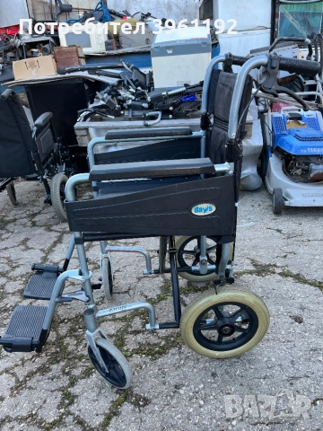 Ръчна инвалидна количка DAYS згаваема, снимка 2 - Инвалидни колички - 54171303
