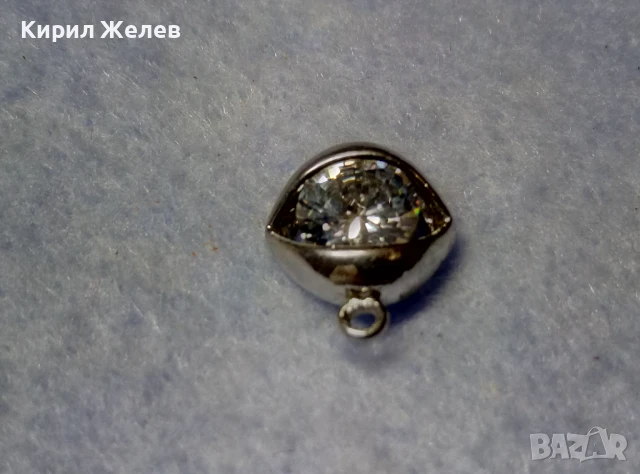 СКЪПОЦЕНЕН РОДИРАН МЕДЕН МЕНДАНТ - ОКО с ЮВЕЛИРНО ФАСЕТИРАН БЛЕСТЯЩ ФИАНИТ 27422, снимка 7 - Колиета, медальони, синджири - 50510696