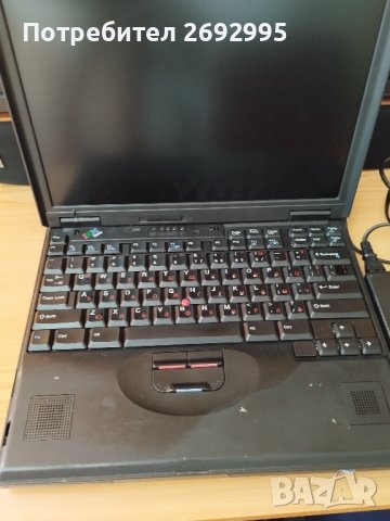 Продавам стар компютър IBM Thinkpad 600 за колекция, снимка 2 - Лаптопи за дома - 42375312