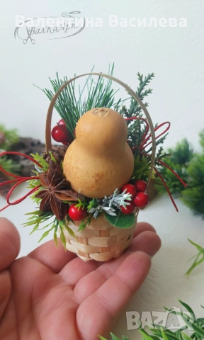Ръчно изработени Коледни декорации, снимка 5 - Декорация за дома - 52446953