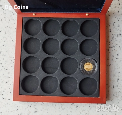 Кутия за монети , снимка 3 - Нумизматика и бонистика - 41508241
