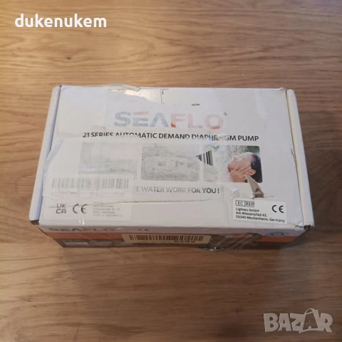 12V Водна помпа 4.3 L/min, 2.4 bar – самозасмукваща, автоматично старт/стоп, снимка 10 - Друга електроника - 52464078