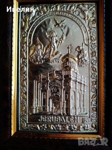 икона,пано, снимка 2 - Антикварни и старинни предмети - 30421327