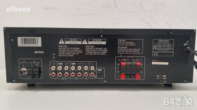 Ресивър Pioneer SX-209RDS, снимка 3 - Ресийвъри, усилватели, смесителни пултове - 30045427