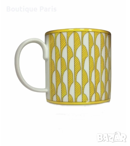 Hermes Soleil d'Hermès оригинален комплект 6 чаши за кафе и 6 купи, снимка 2 - Други ценни предмети - 50050562