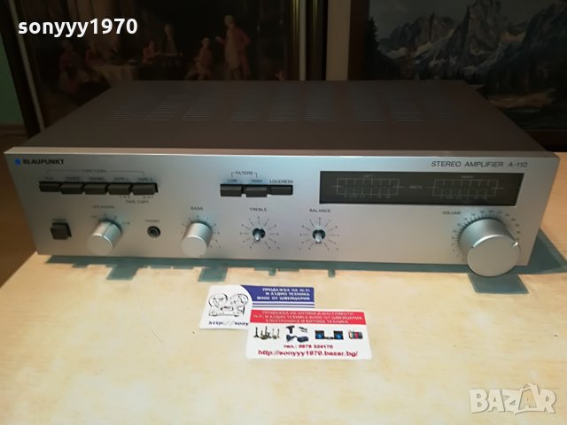 поръчан-blaupunkt stereo ampli-japan, снимка 15 - Ресийвъри, усилватели, смесителни пултове - 29774277