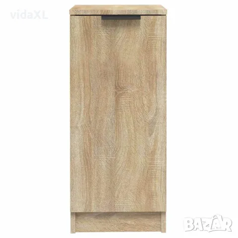 vidaXL Сайдборд, дъб сонома, 30x30x70 см, инженерно дърво, снимка 4 - Бюфети - 56148044