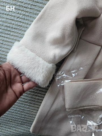 Палто с колан за момиче 12-18 месеца , снимка 7 - Детски якета и елеци - 54040716