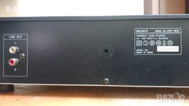 CD Player SONY CDP-M42, снимка 6 - Декове - 49069557