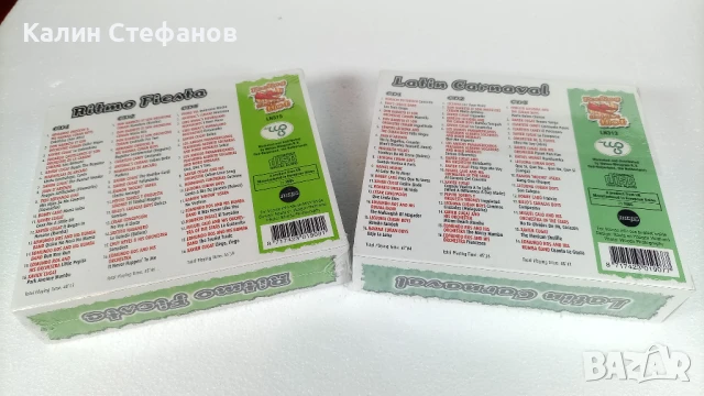 Два комплекта неразпечатвани по 3 диска, „ritmo fiesta”, ”latin carnaval”, общо 6 диска, снимка 2 - CD дискове - 50457157
