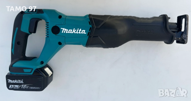 Makita DJR186 - Акумулаторен саблен трион 2x18V 3.0Ah, снимка 4 - Други инструменти - 51714523