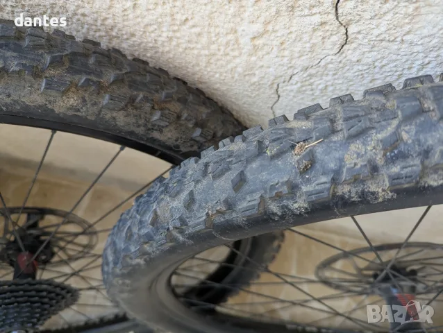 Комплект МТБ гуми Maxxis Ardent 27.5" x 2.40 EXO (+ вътрешни гуми и бандажни ленти) , снимка 2 - Части за велосипеди - 55957385