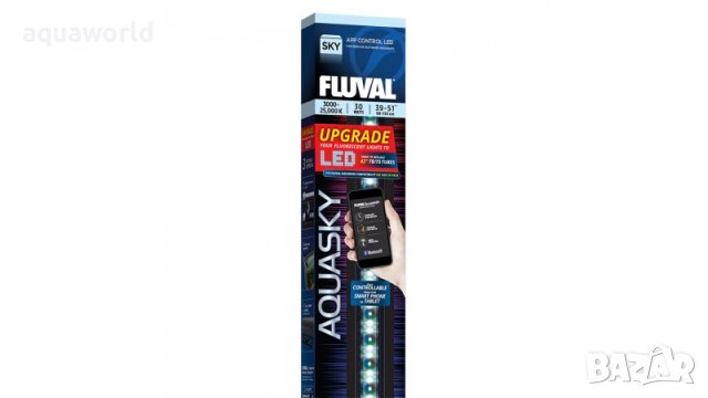 "ПРОМОЦИЯ" Осветление Fluval AquaSky LED 2.0 30W 99-130 см. Bluetooth