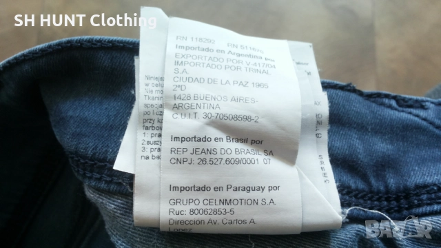 REPLAY Jeans Размер 29/32 - S/M еластични дънки 20-62, снимка 17 - Дънки - 52826163