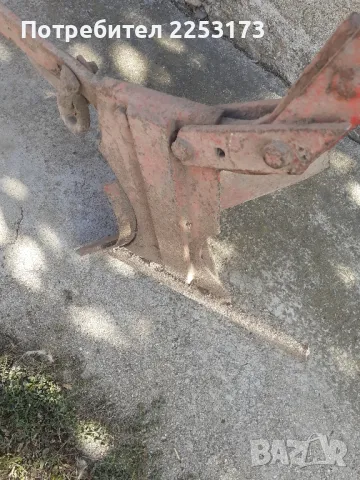 Стар железен плуг, снимка 3 - Антикварни и старинни предмети - 47791085