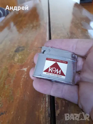 Стара запалка Булгартабак,Цигари Ком, снимка 2 - Колекции - 50009558