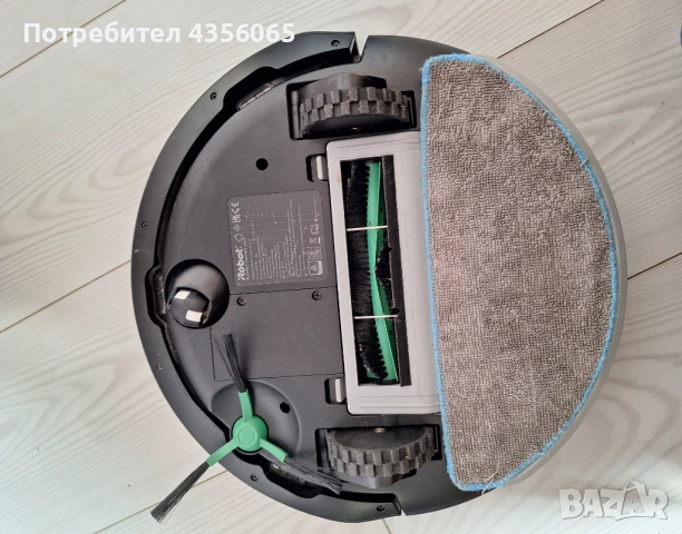Прахосмукачка робот 2 в 1- сухо и мокро почистване IROBOT ROOMBA Combo 2 Essential Black, снимка 5 - Прахосмукачки - 52040974