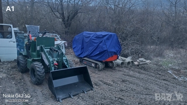 Мини челен товарач Мuller L0.8 4x4, снимка 4 - Индустриална техника - 54359751