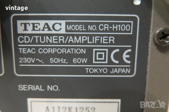 Teac CR-H100, снимка 6 - Ресийвъри, усилватели, смесителни пултове - 42427995