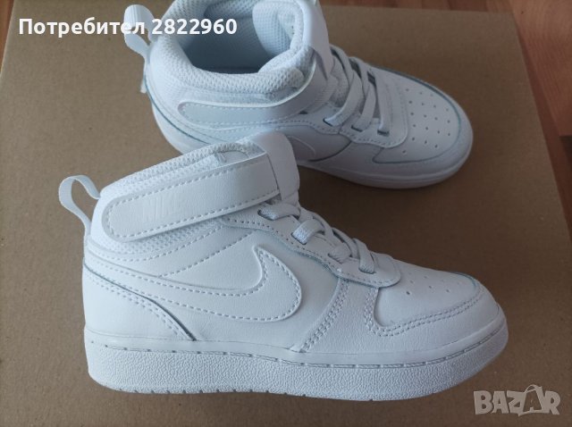 Nike нови естествена кожа високи маратонки , снимка 8 - Детски маратонки - 37771967